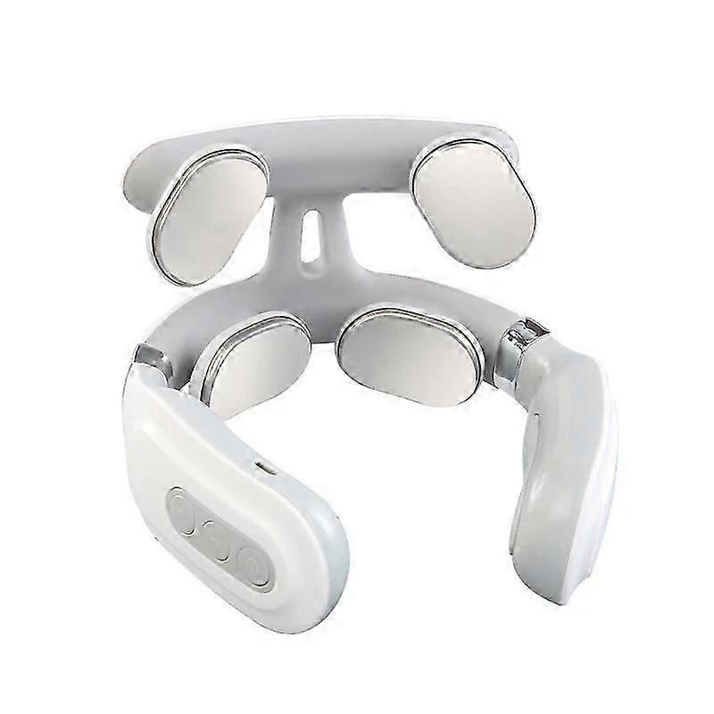 4 Head Cervical Massager Heating and Intelligent Voice