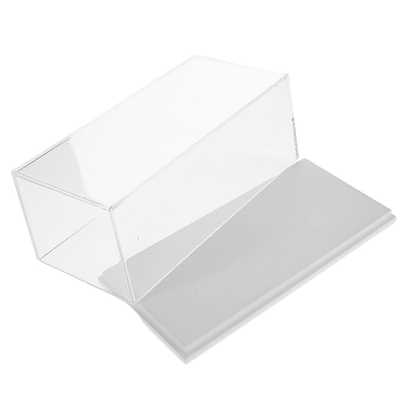 Plastic Car Display Protective Case Model Cars Display Case 3Pcs Pack