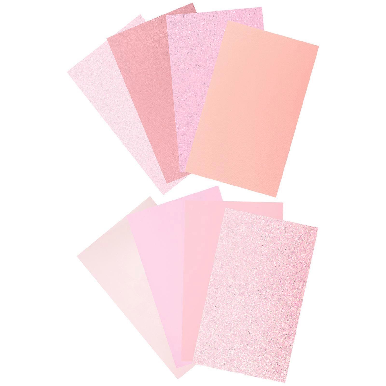Sheets for DIY Craft 24 Sheets Pink Themed Assorted Color Materials