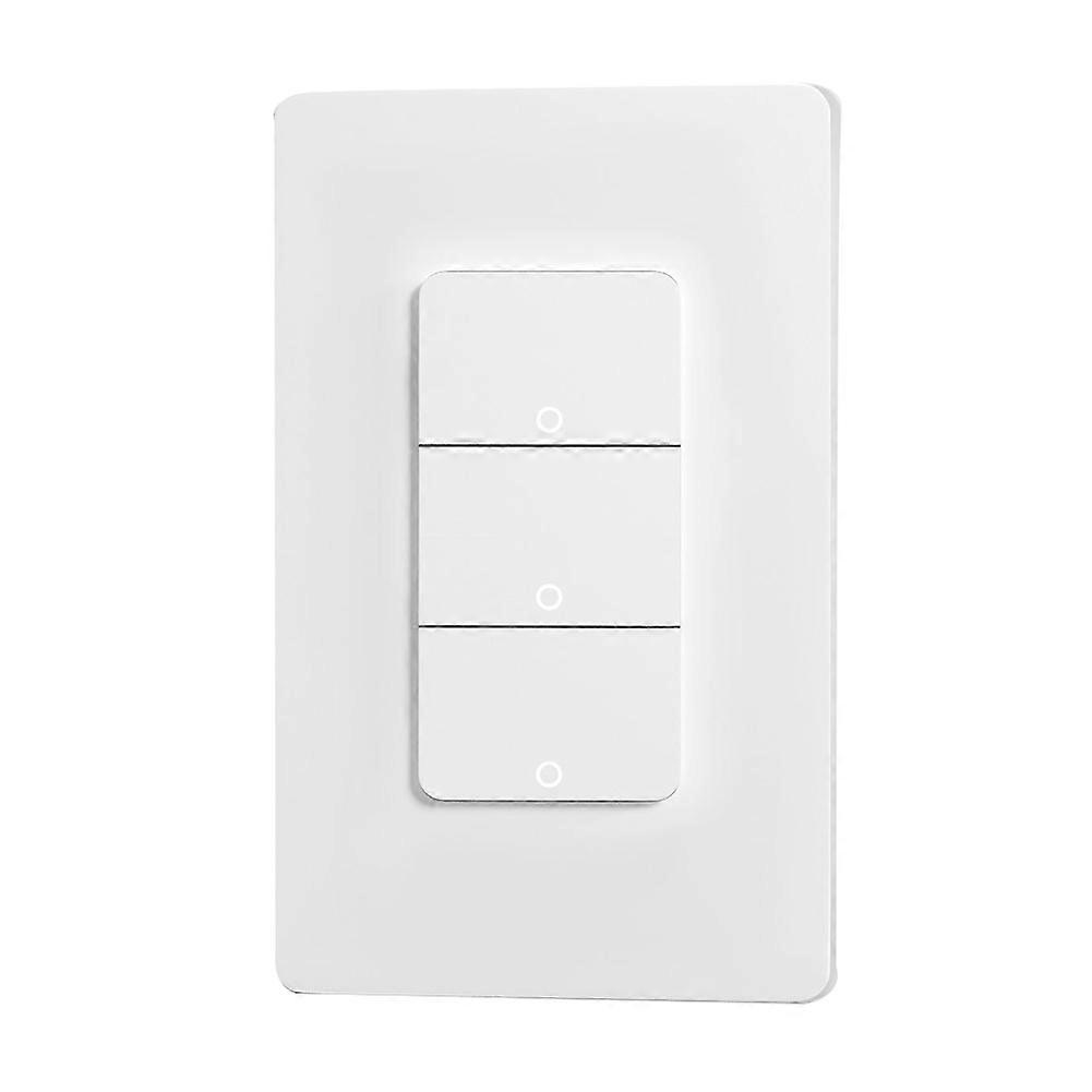Tuya Zigbee Switch Single Fire Zero Fire Universal Switch Remote Timing Control 120Type Pushbutton Wall Switch US Plug C