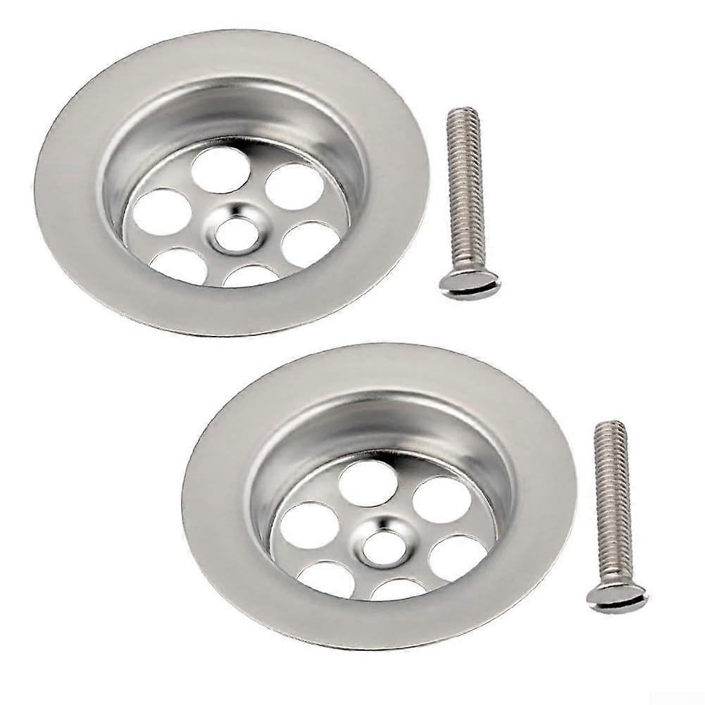 Stainless Steel Kitchen Sink Strainer Basket with LeakProof Design and Bath Overflow Cover