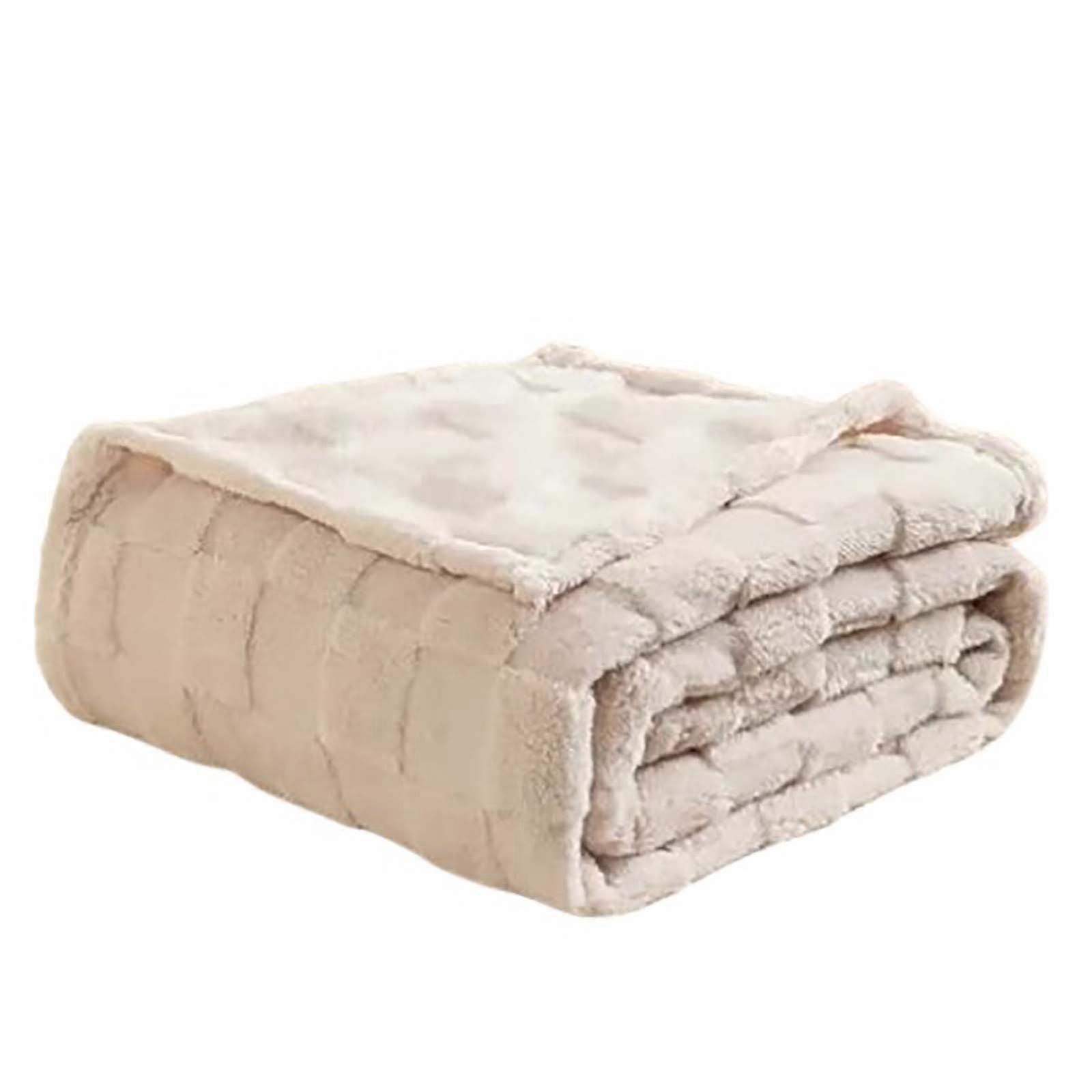 Soft Thick Facecloth Blankets Nap Blankets For Beds Sofas And Other Scenarios Provide The Ultimate In Comforts
