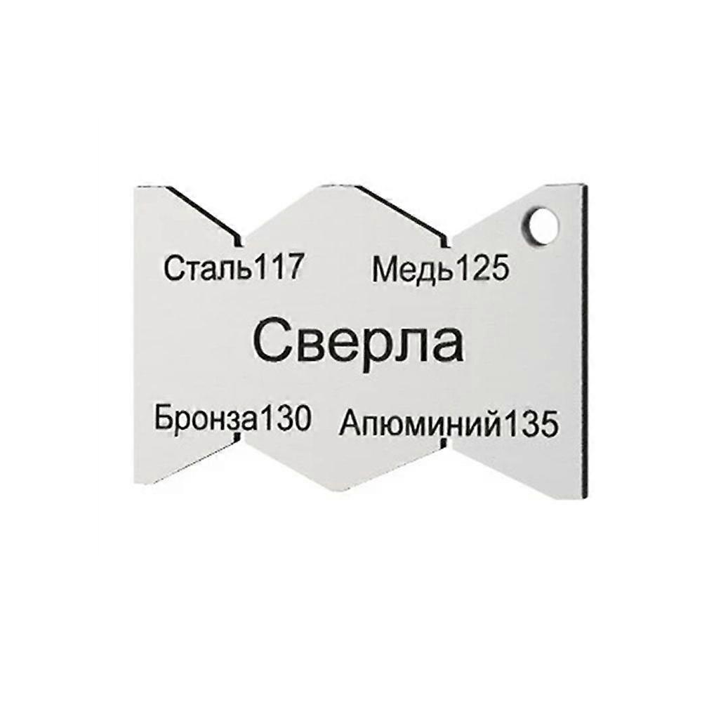 Gauging Nickel Plated Thread Setting Template Angle Gauge Bit Gauge Wire Cutting