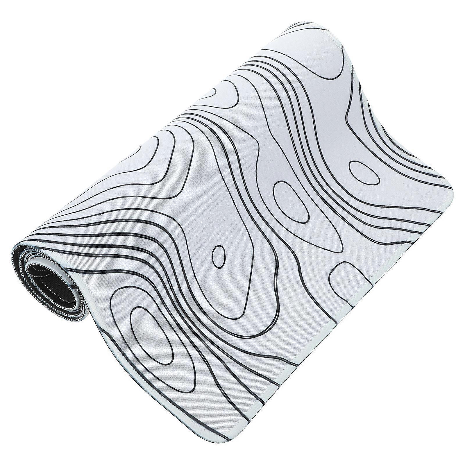 Decorative Mouse Pad Protective Table Mat for Office 3Pcs Set