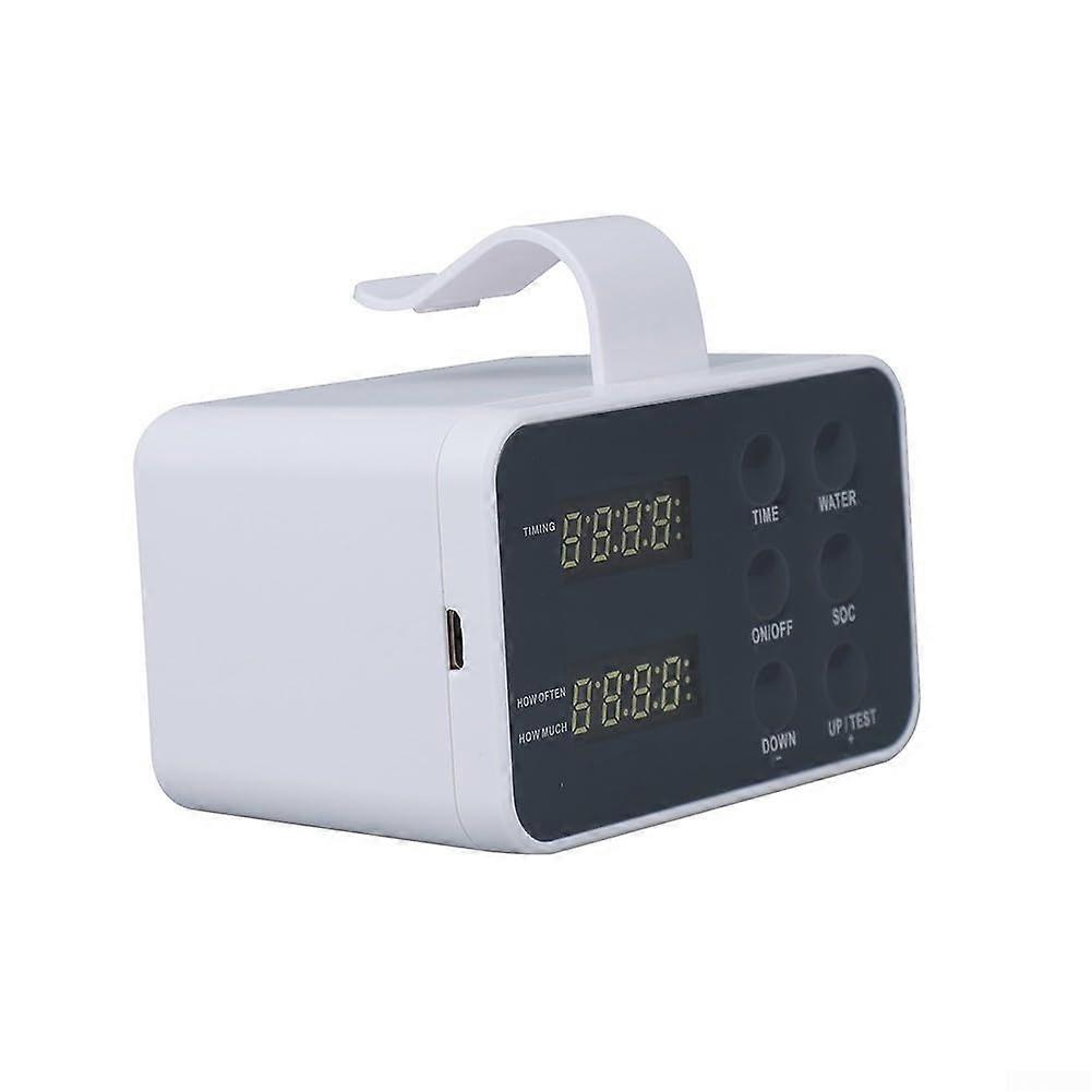 Automatic Plant Watering System with Timer, Adjustable Indoor Drip Irrigation Kit, Water Saving