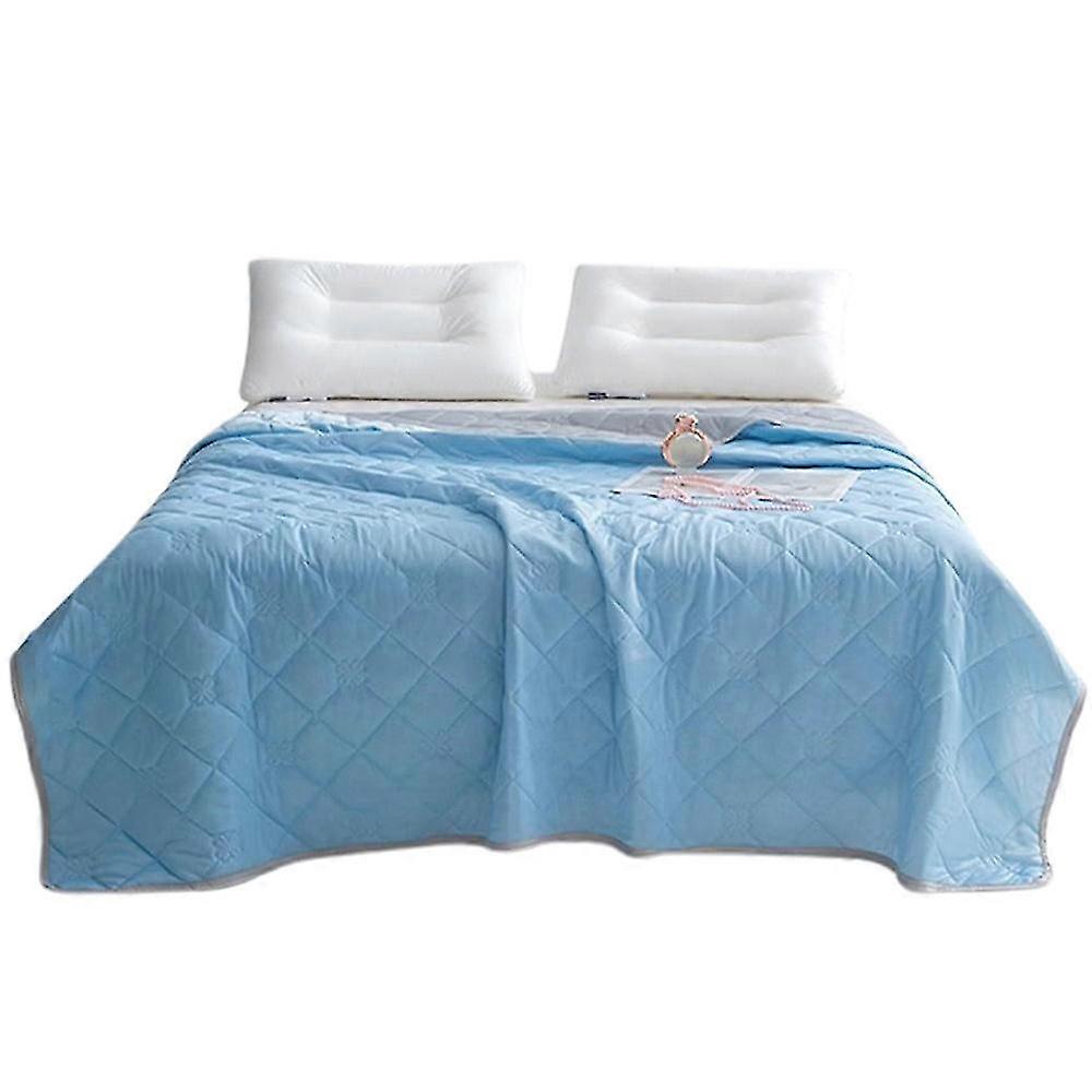 25-26 Summer Cooling Blanket Lightweight Soft Cooling Comforter Quilt Throw