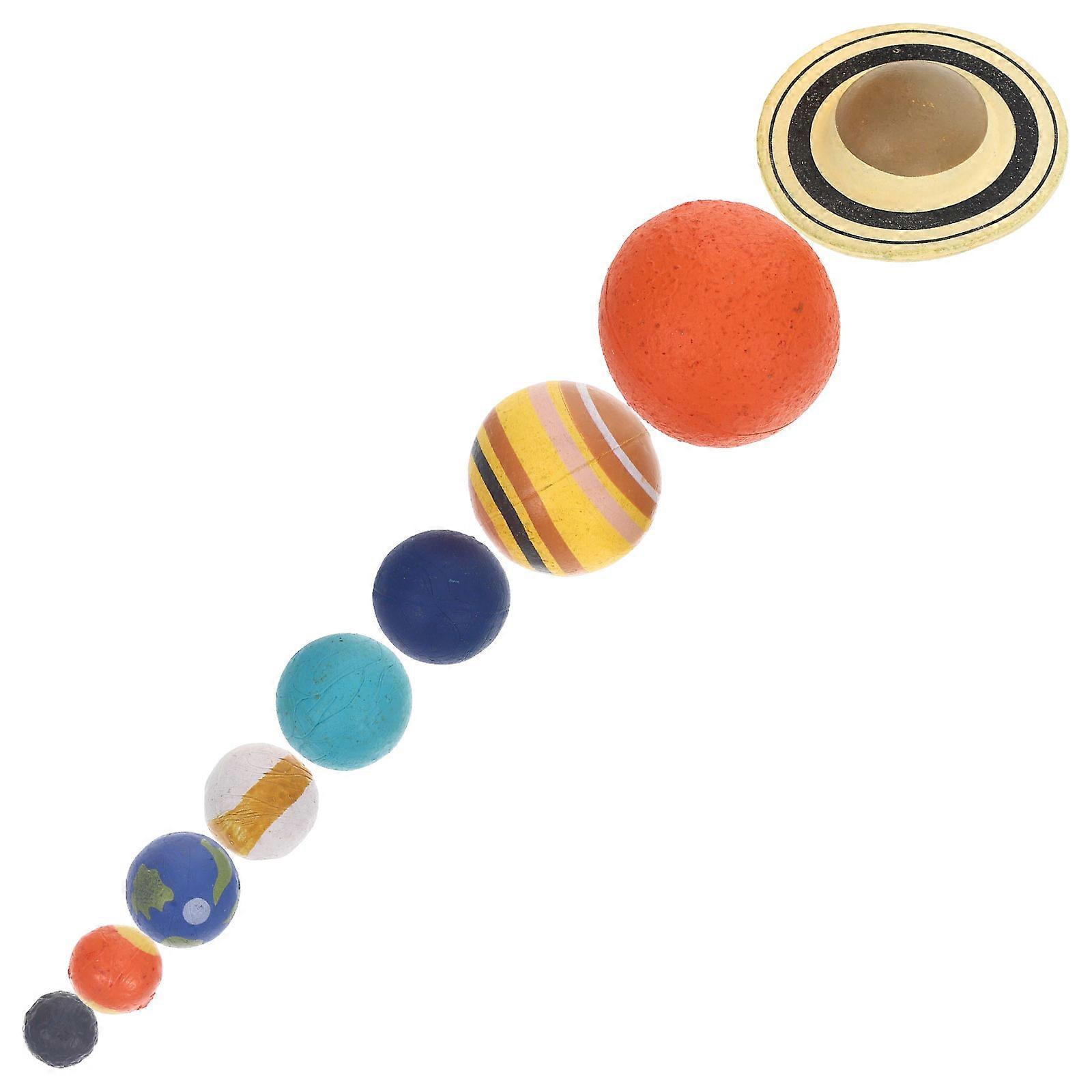 Kids Education Solar System Model Planet Toy for Learning 1Set