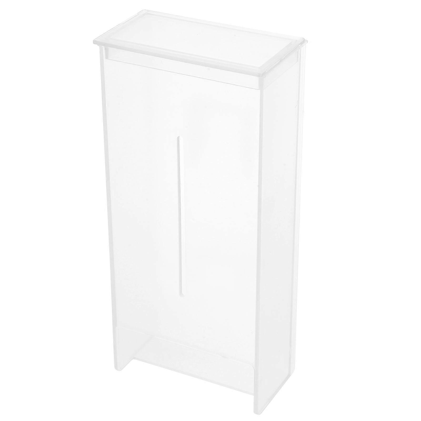 Wall Mount Wipe Holder Tissue Box for Bathroom 2Pcs ABS Dispenser