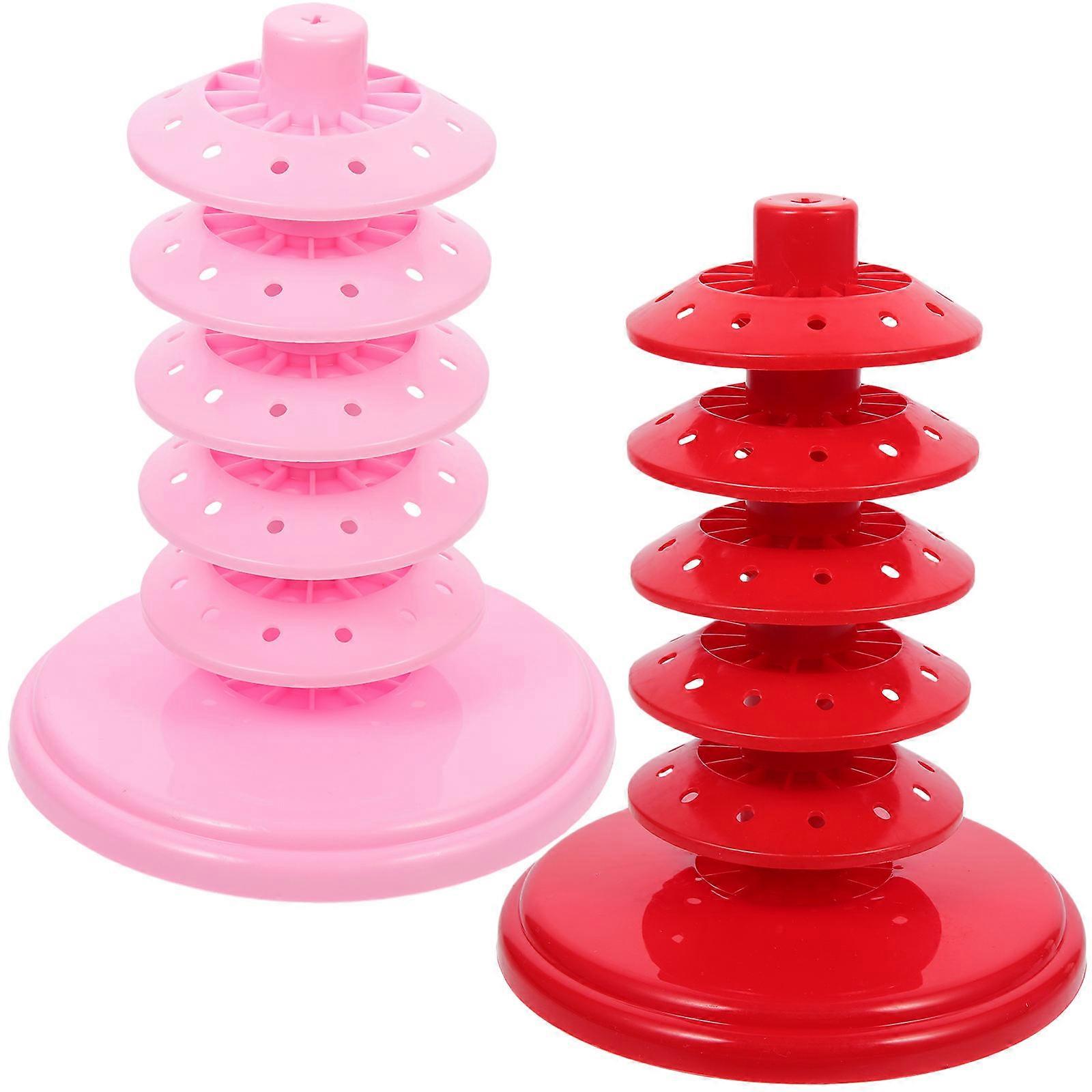 Candy Display Lollipop Holder 2Pcs Stand for Party and Decor Use