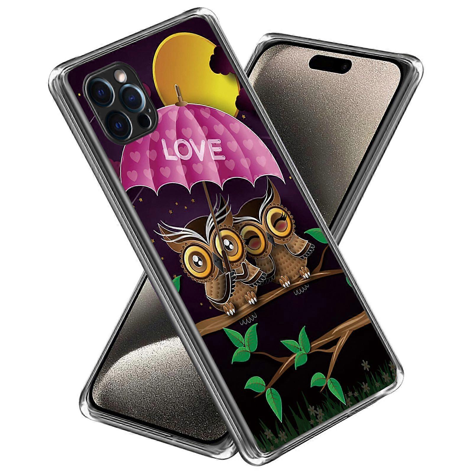 For iPhone 16 Pro Case Pattern Printed Shockproof TPU Phone Cover