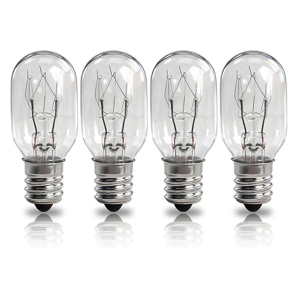 4-Pack 20W 120V Sewing Machine Light Bulbs Compatible with , , - E12 Base