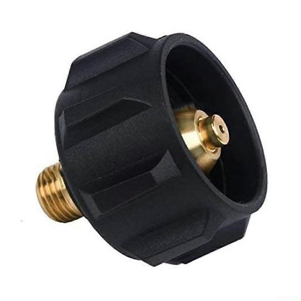 Brass Propane Regulator Valve Connector for BBQ Grill, Secure Leak Tank Adapter