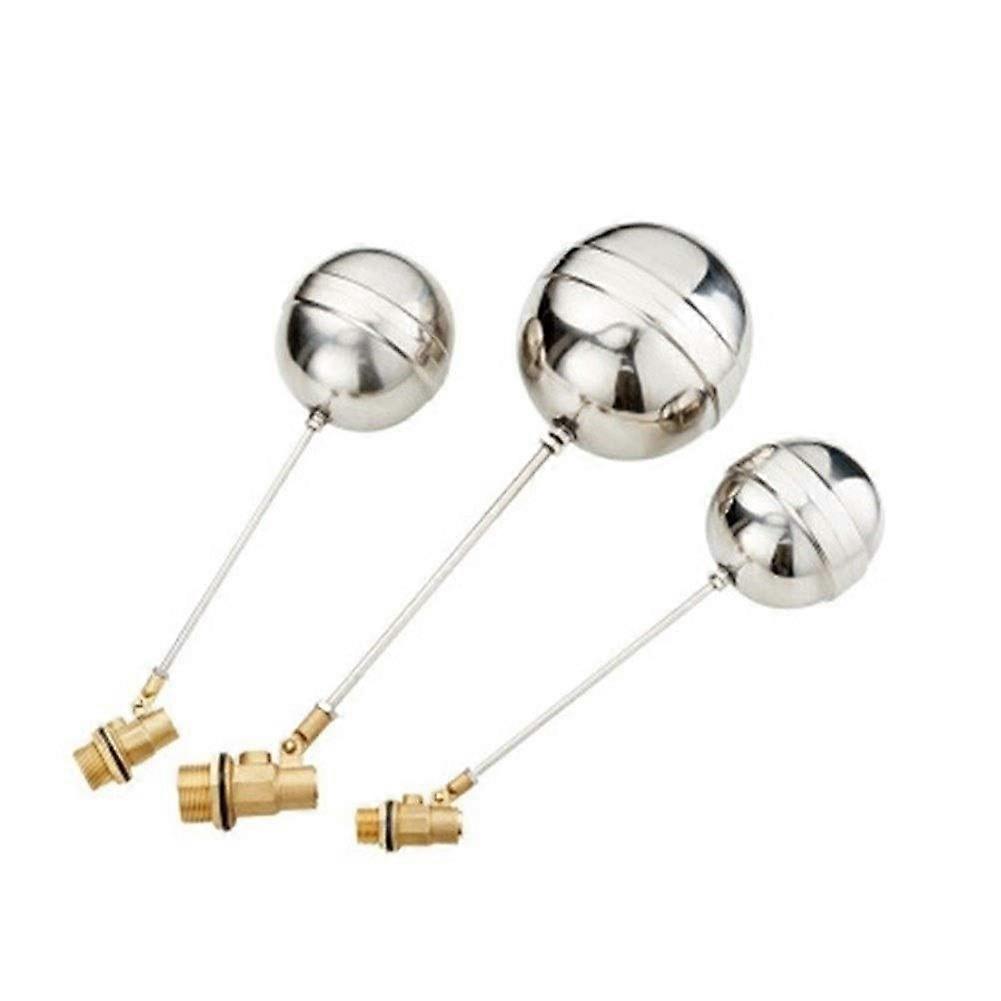 Stainless Steel Float Ball Valve 3/4 Inch for Water Tank Automatic Control LeakProof RustResistant