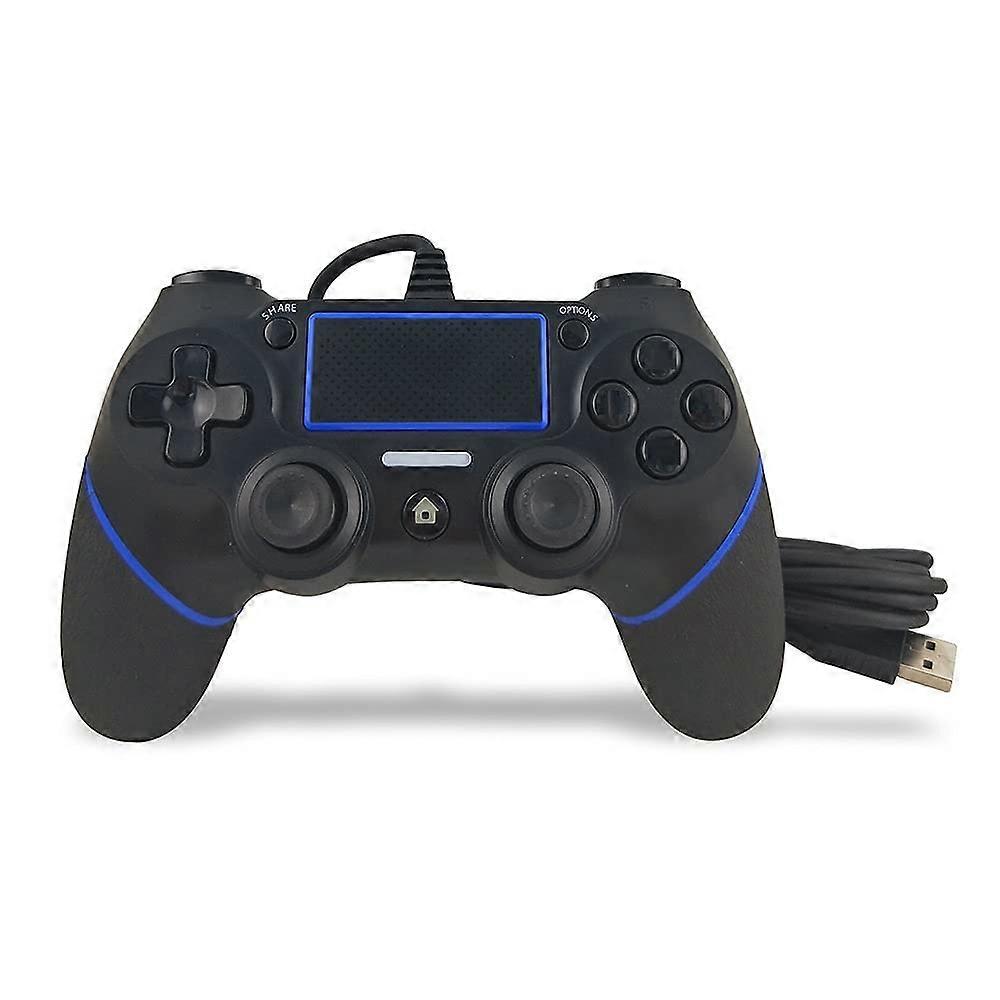 Wired Controller with Ergonomic Comfort Grip and Precise Response for PS4 PlayStation 4