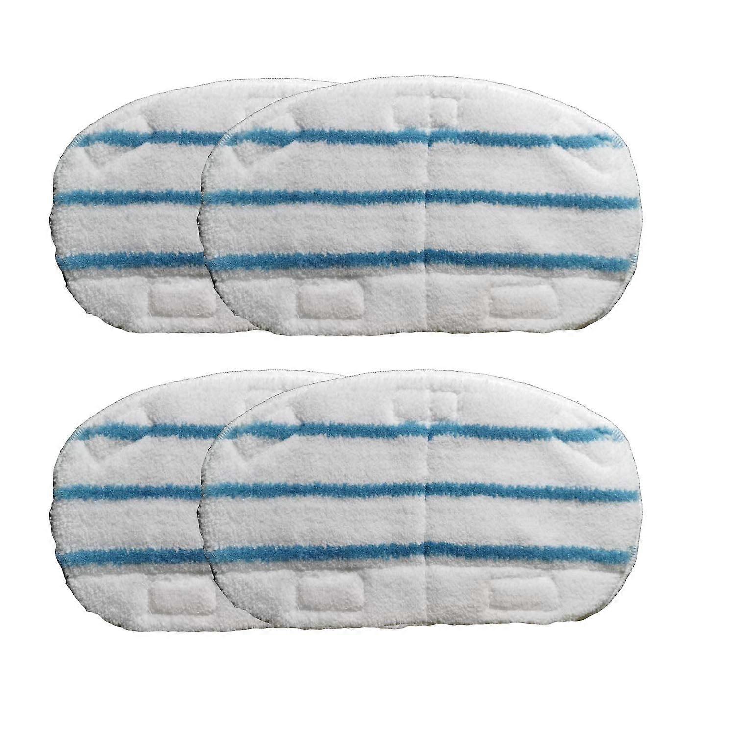 4 Pack Steam Mop Replacement Pads, Washable Reusable Microfiber for PurSteam ThermaPro 10in1 Ref: 5542