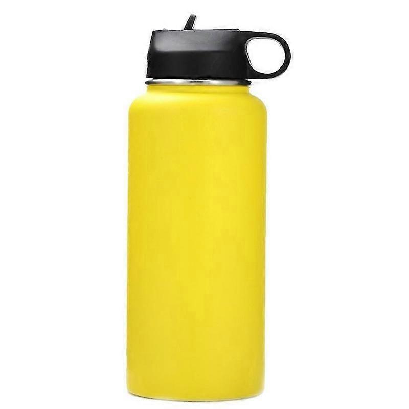 metal water bottle vacuum flask keeps drinks warm