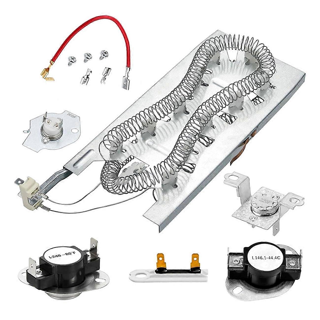 Dryer Heating Element Replacement with Improved Durability for Kenmore 110 Series Models