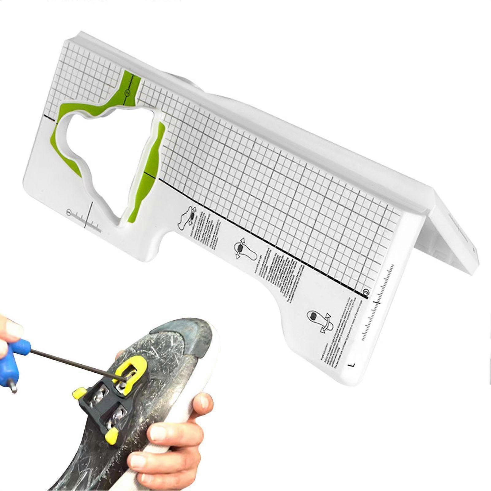 Cycling Cleat Alignment Tool for Precise Lock Plate Position and Bike Shoe Angle Adjustment