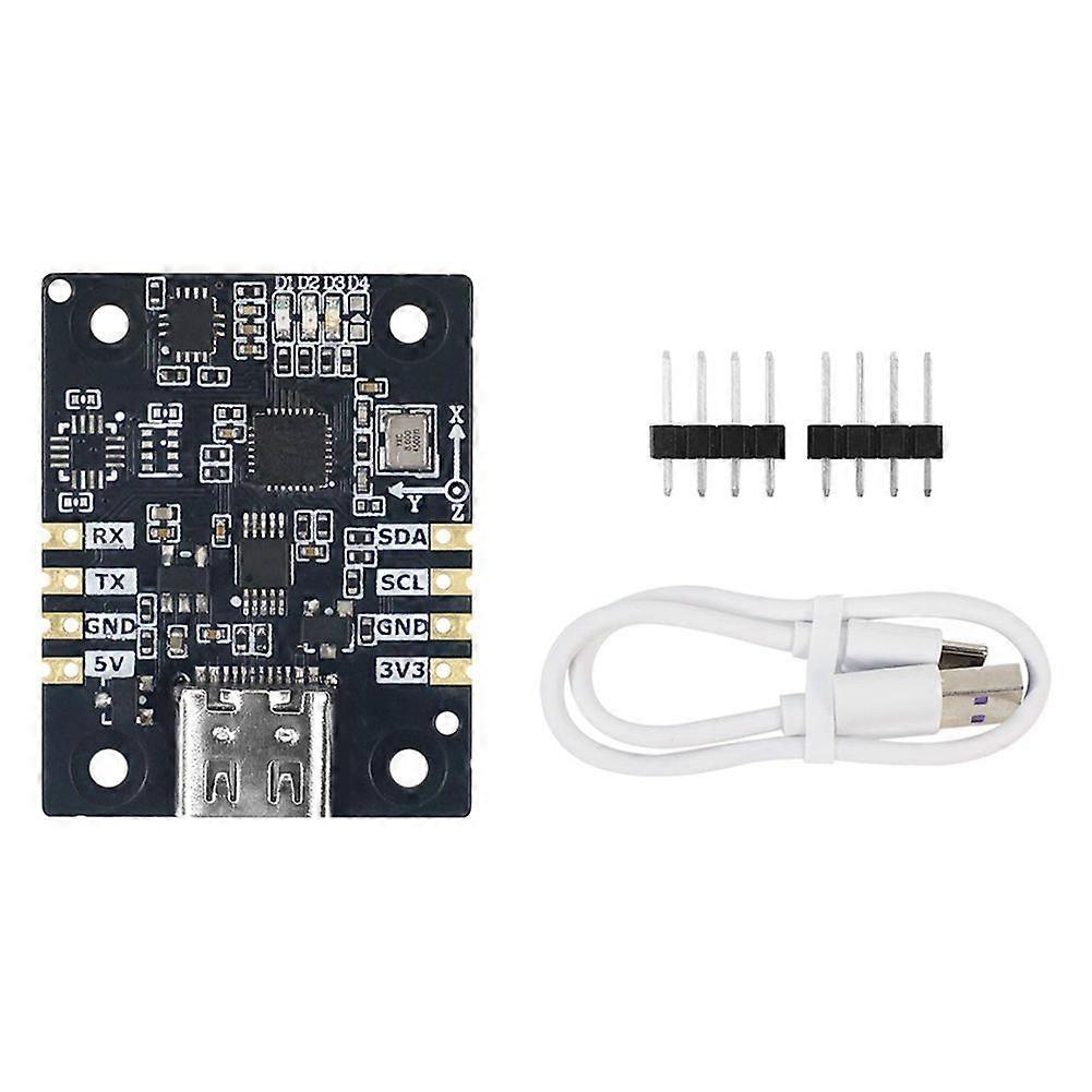 6-Axis IMU Module High-Precision Attitude Sensor Module Support AHRS Attitude Calculation for ROS Robot