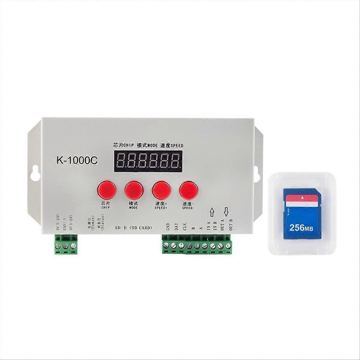 K1000C SD Card Controller RGB Controller LED Program Controller