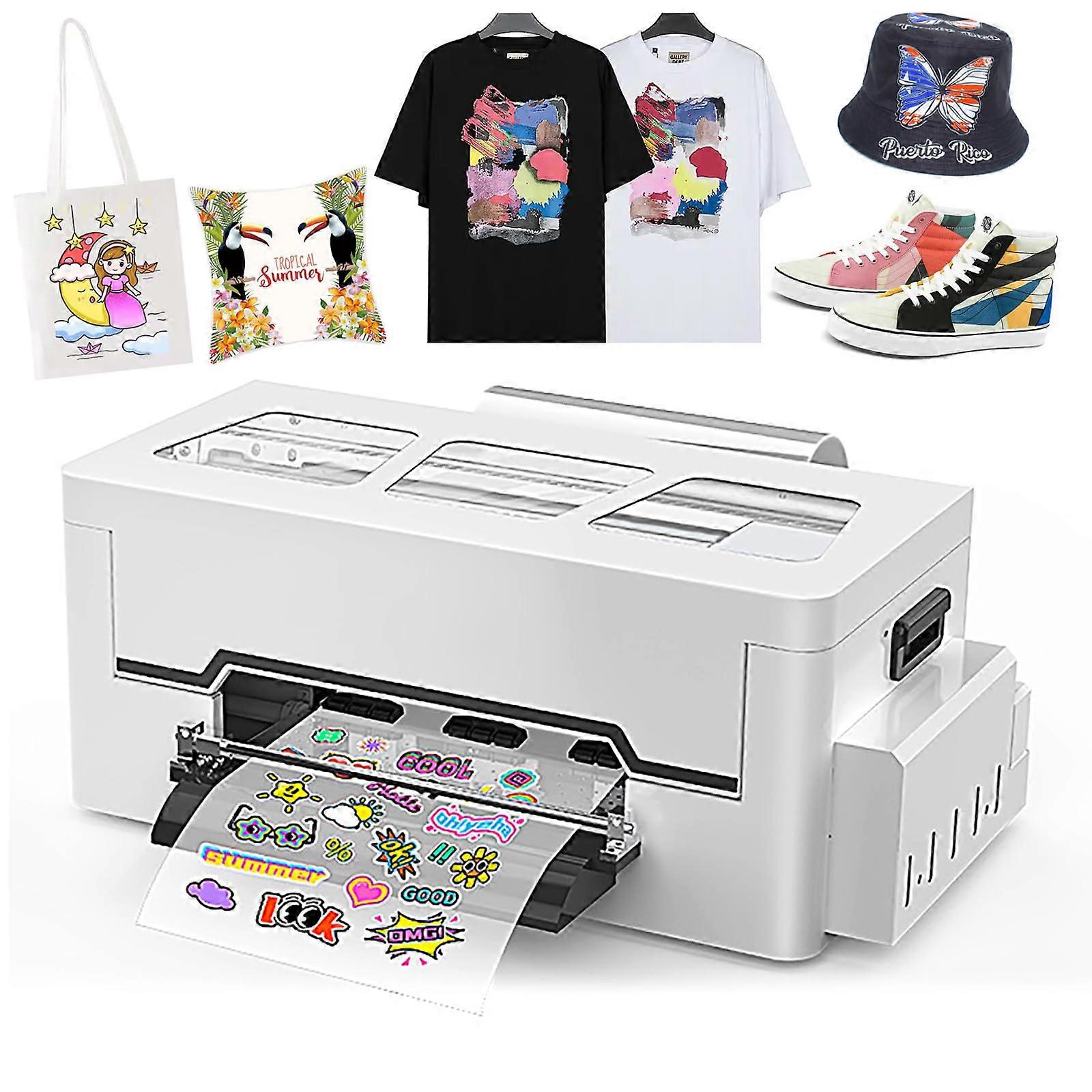 Furvveerr A3 XP600 DTF Printer with White Ink Circulation, Resolution RolltoRoll TShirt Printing