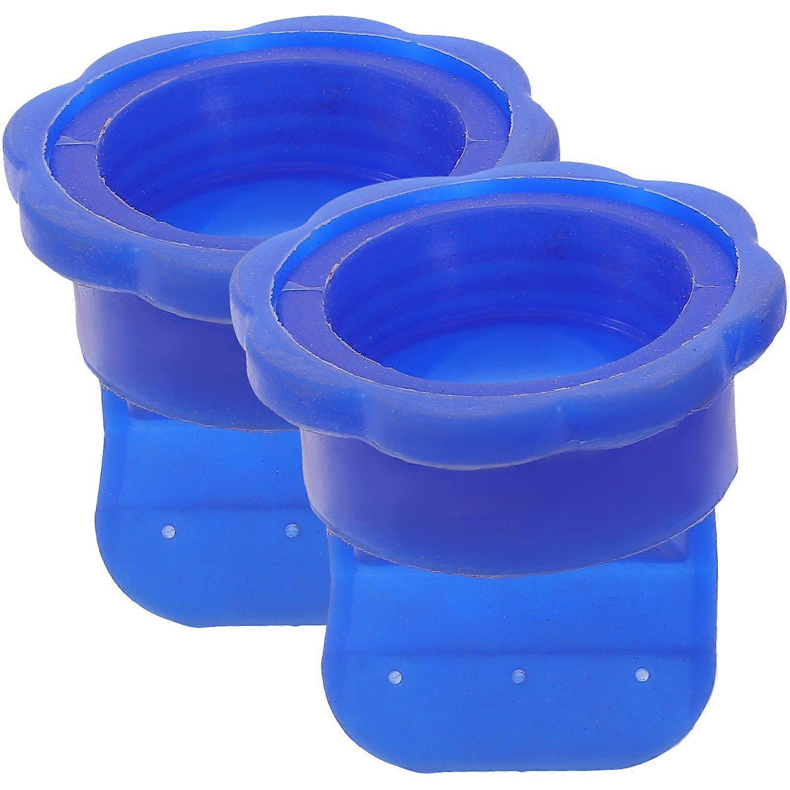 2pcs Odor Proof Shower Drain Cores Sewer Backflow Preventer Deodorization Drain Cores