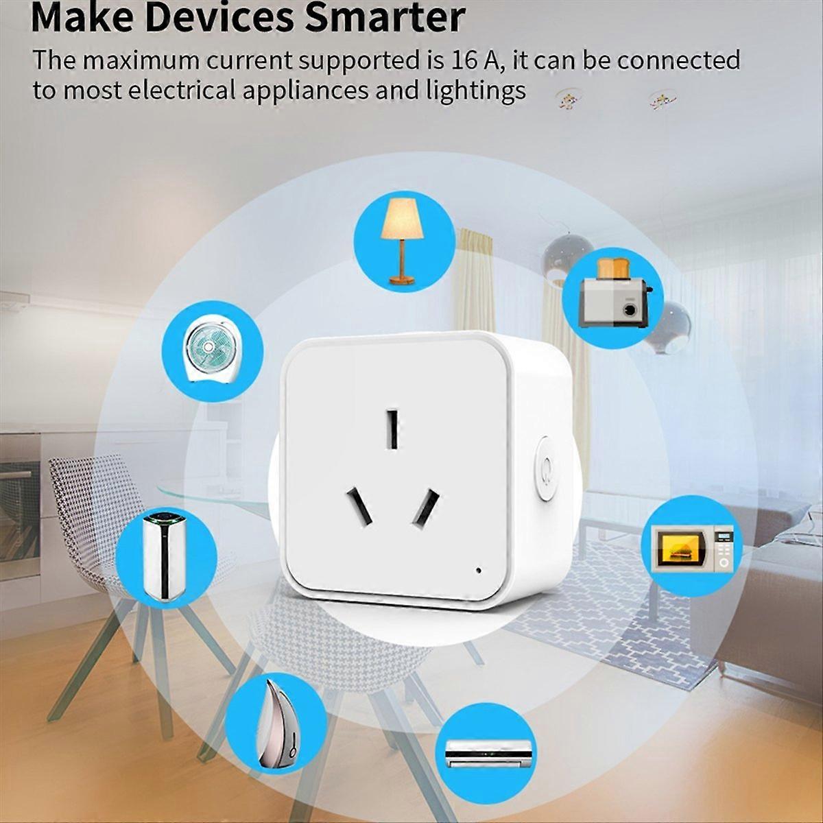 Zigbee Smart Socket Adapter Tuya Smart Life App Wireless Control (AU)