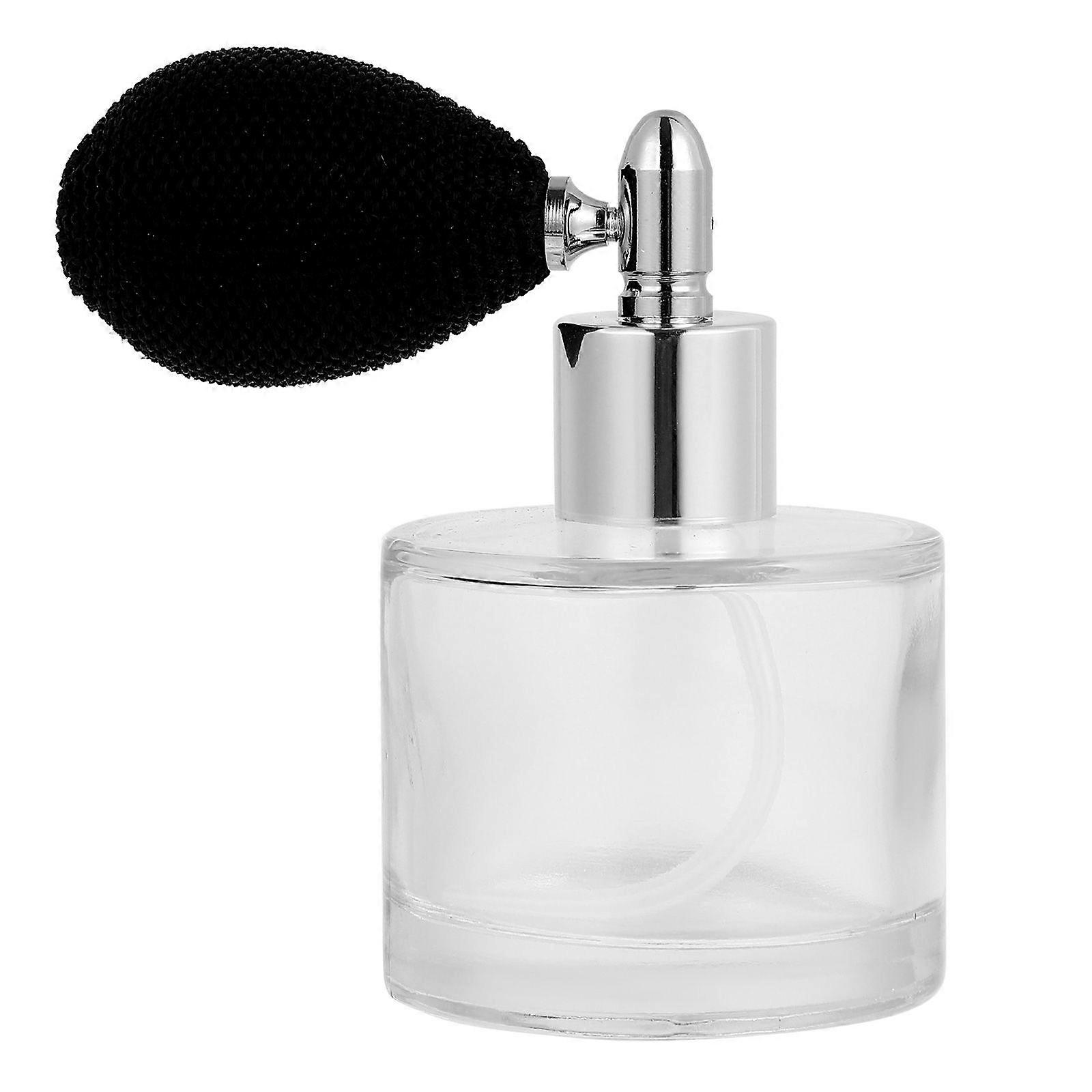 50ml Refillable Perfume Bottle Fine Mist Sprayer Container Dispenser Random Color