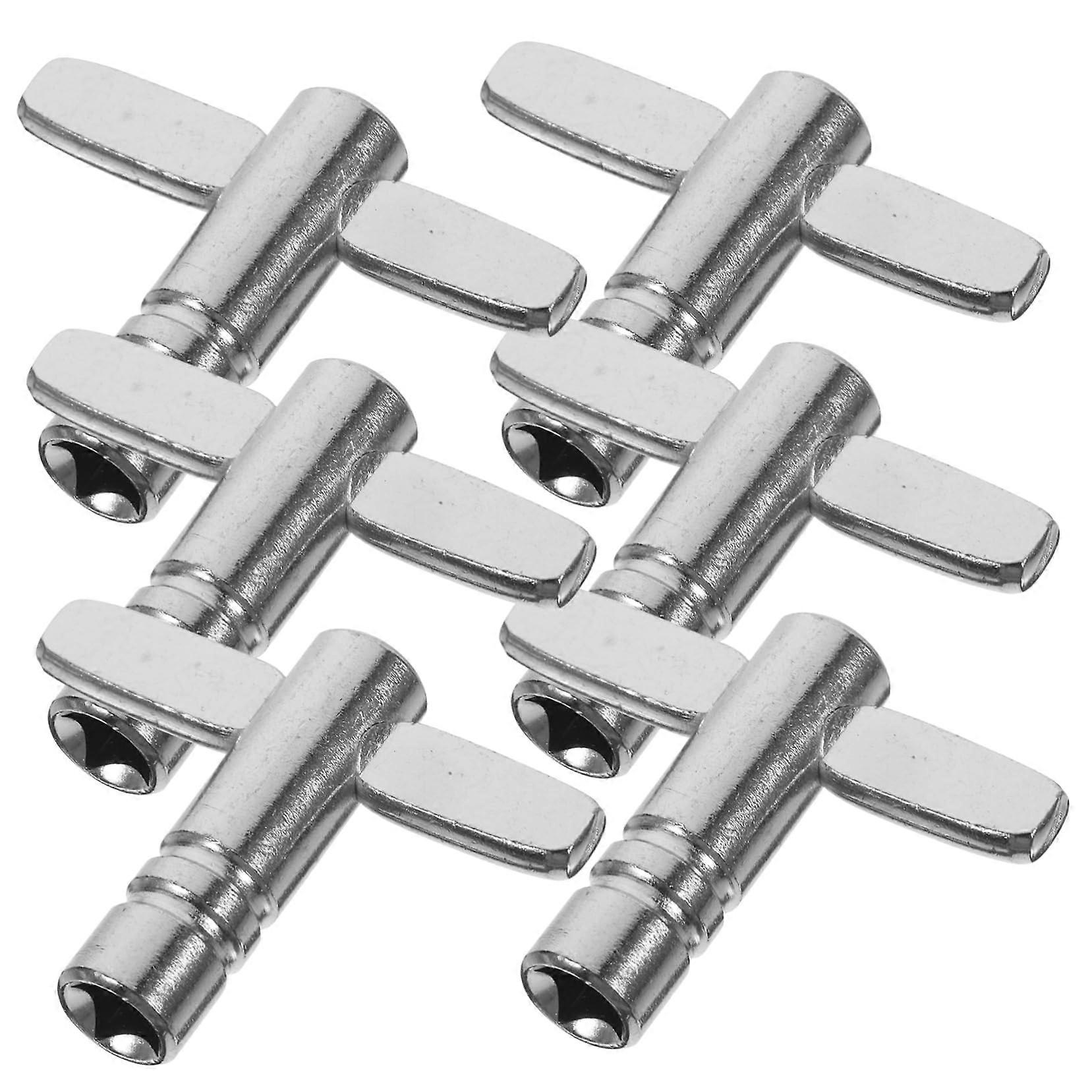 6 Pack Drum Tuning Key Set for Percussion Instruments, Durable Adjustable Tool for Musicians