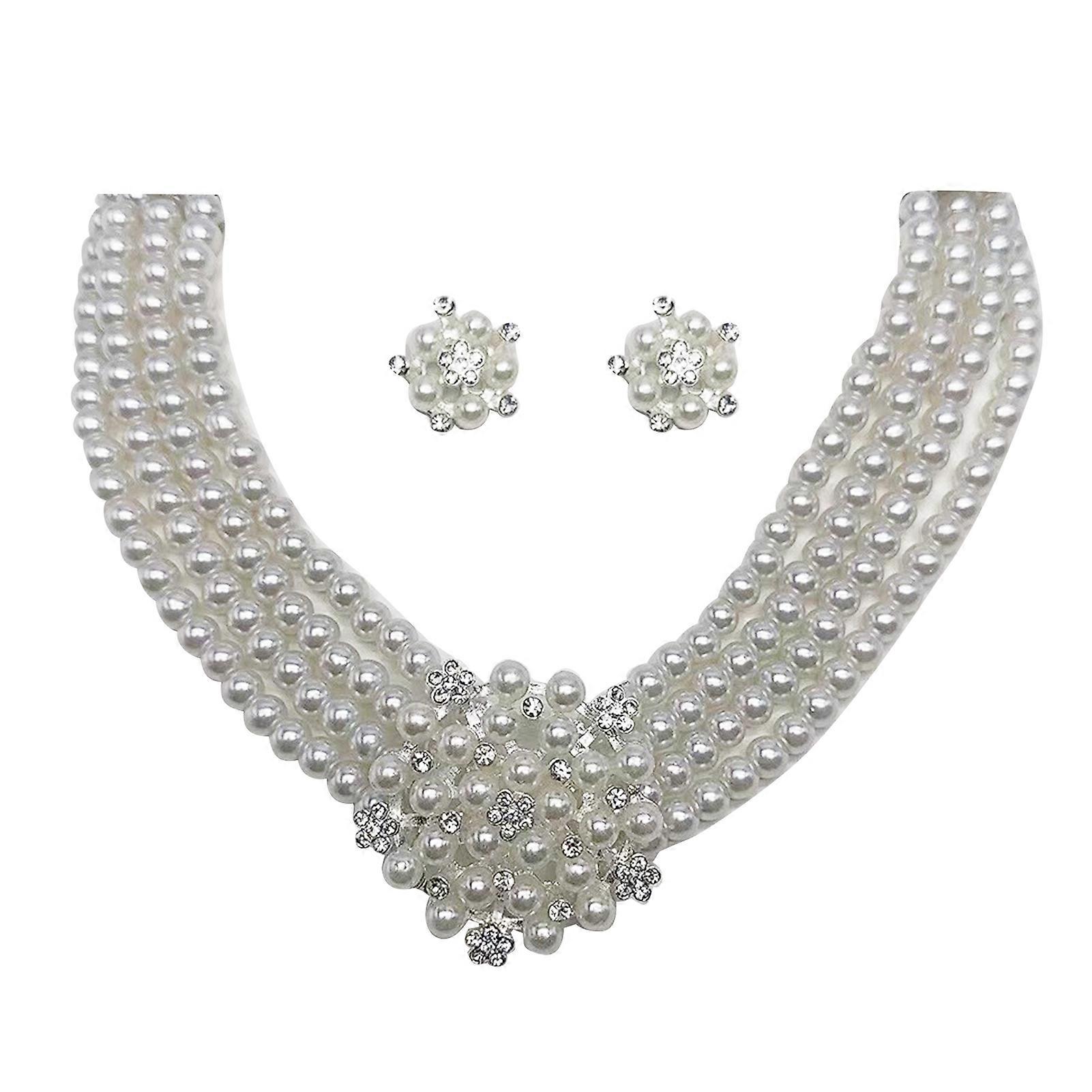Imitation Pearl Set - for Gift - with 2Pcs