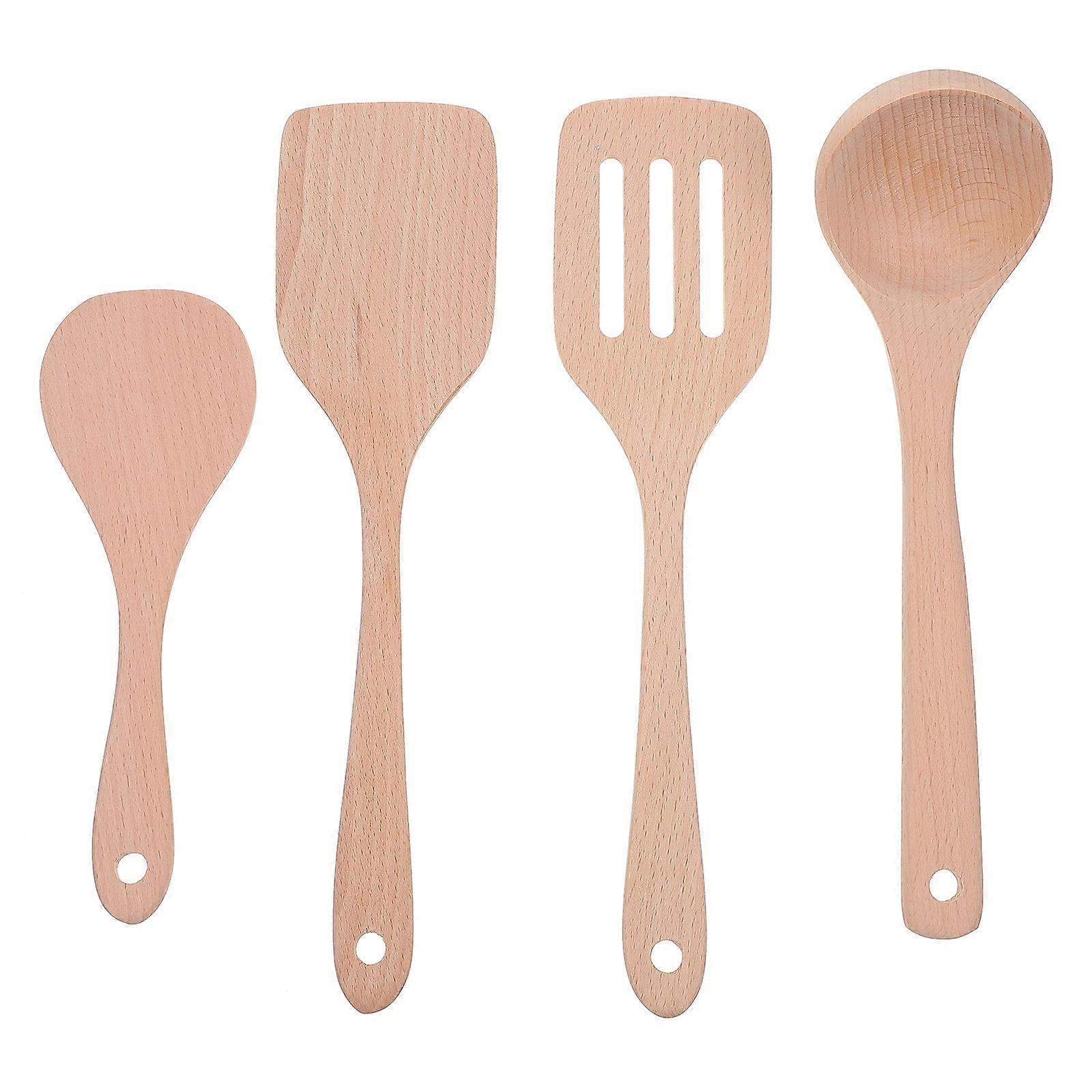 Chic Kitchen Cookware Spatula Spoon Set for Household Cooking 1Set