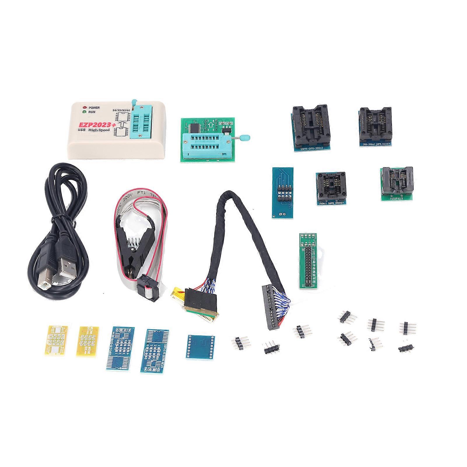 BIOS Programmer High Speed SPI Flash Programmer 25T80 Programmable Logic Circuits for 24 25 93 EEPROM