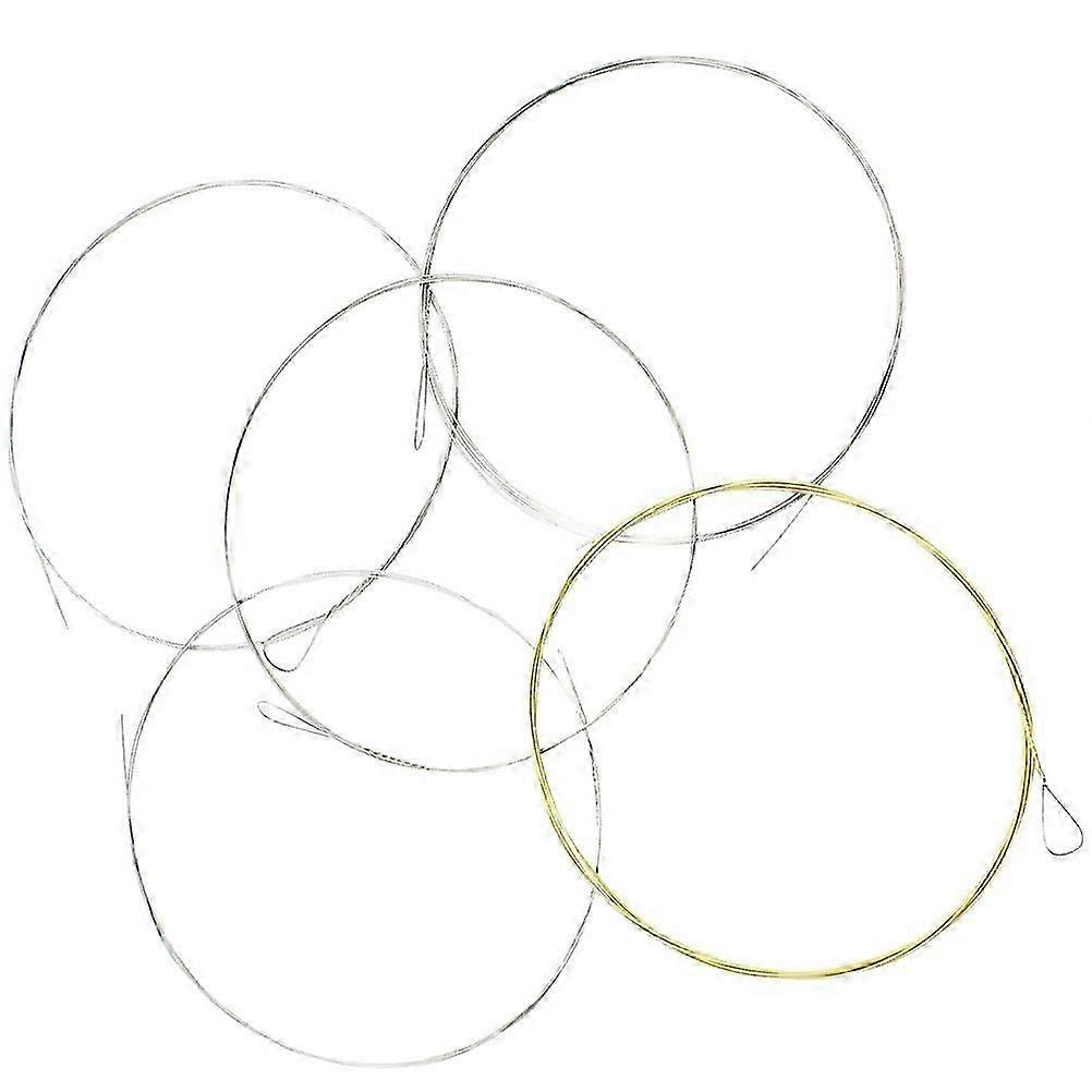 Alloy Banjo String 5-String Banjo Strings for Music Wire 5Pcs Durable Set