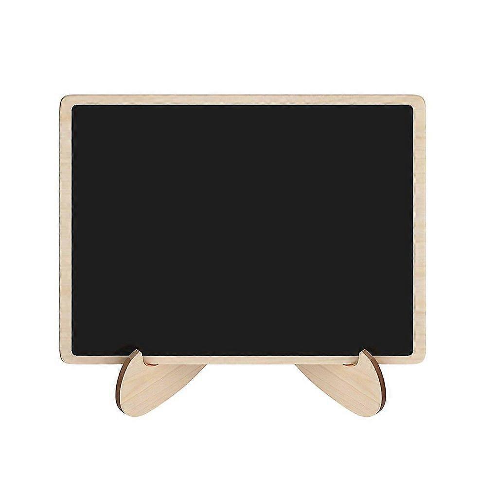 10 Mini Blackboard Wooden Rectangular Board Wedding Party Table Decorations