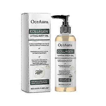 OceAura Collagen Firming Body Oil, nawilżający i zwiększający elastyczność olejek do masażu dla gładkiej skóry_hui