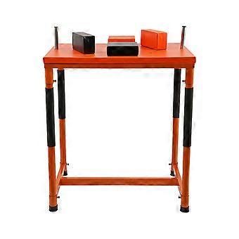 Arm Wrestling Table Steel Frame Competition Stand with Elbow Pads for Gym Home
