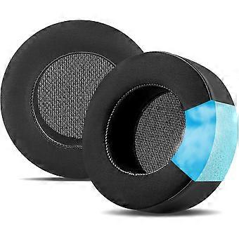 Almofadas de substituição para fone de ouvido gamer Corsair Virtuoso RGB Wireless SE XT, com gel refrescante e espuma viscoelástica mais macia.