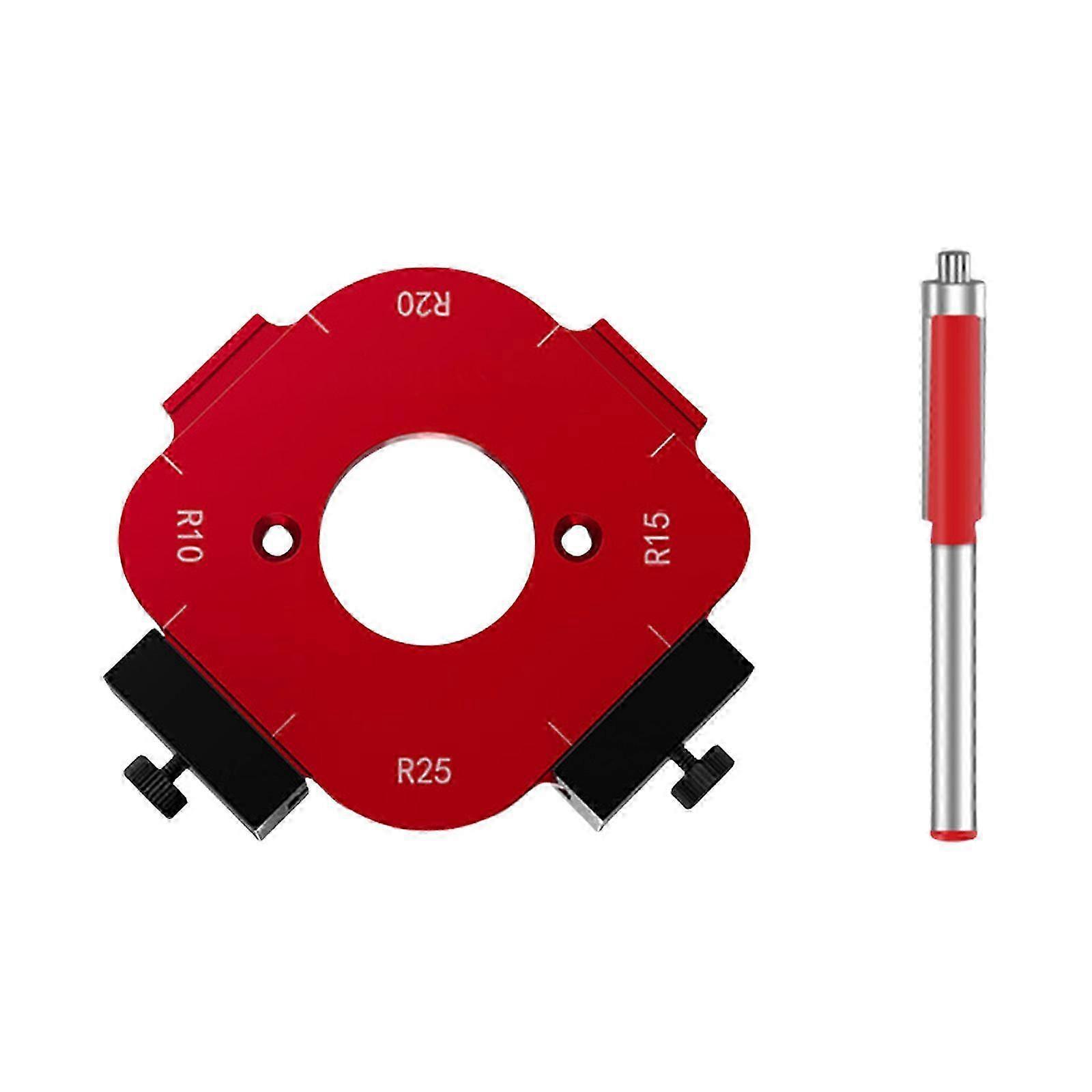 4 in 1 Arcs Angle Positioning Template Corner Radius Routers Template Corner Radius Template Woodworking Positioning