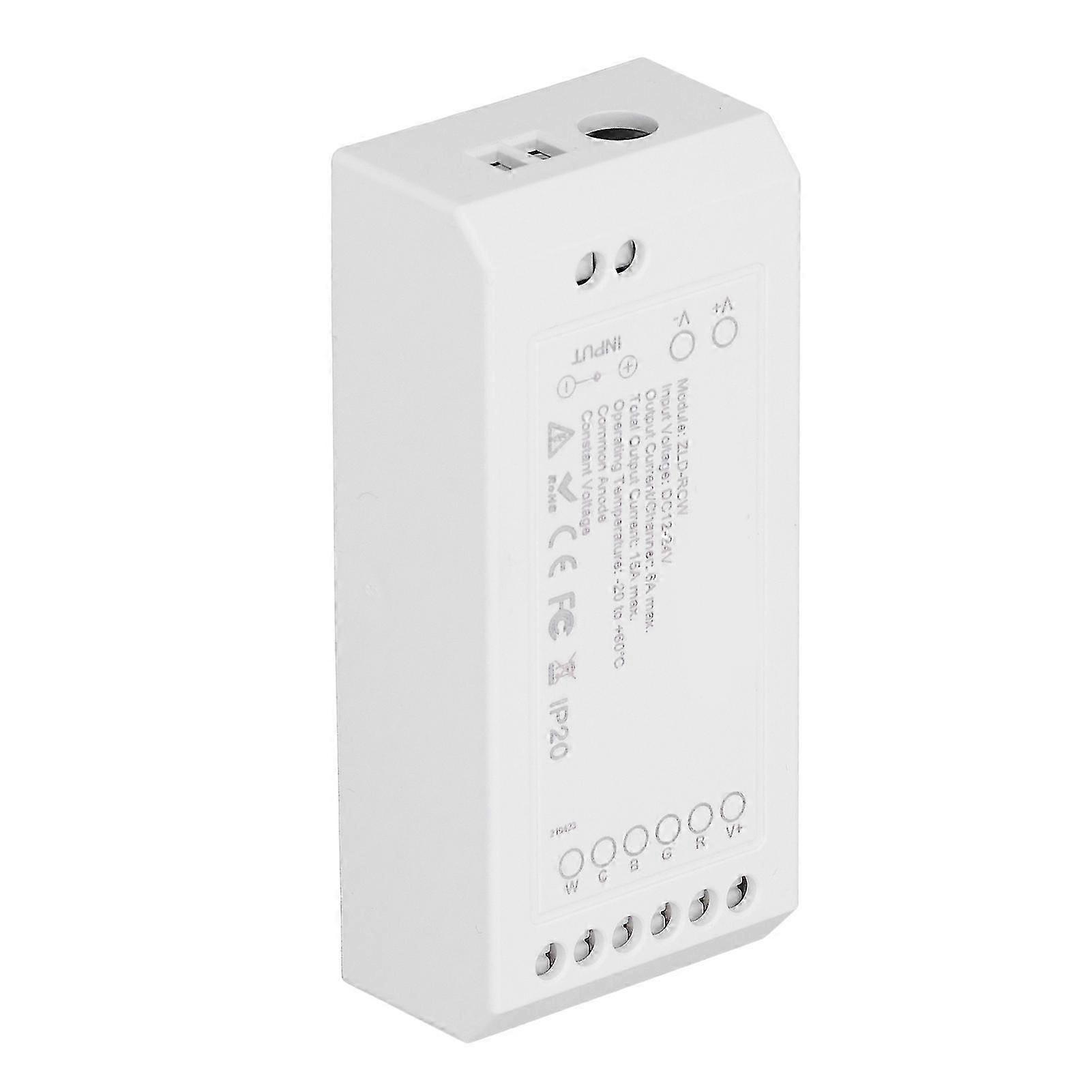 For Zigbee LED Driver Smart Home LED Strip Controller RGB+CW Light Strip Controller with App DC12~24V
