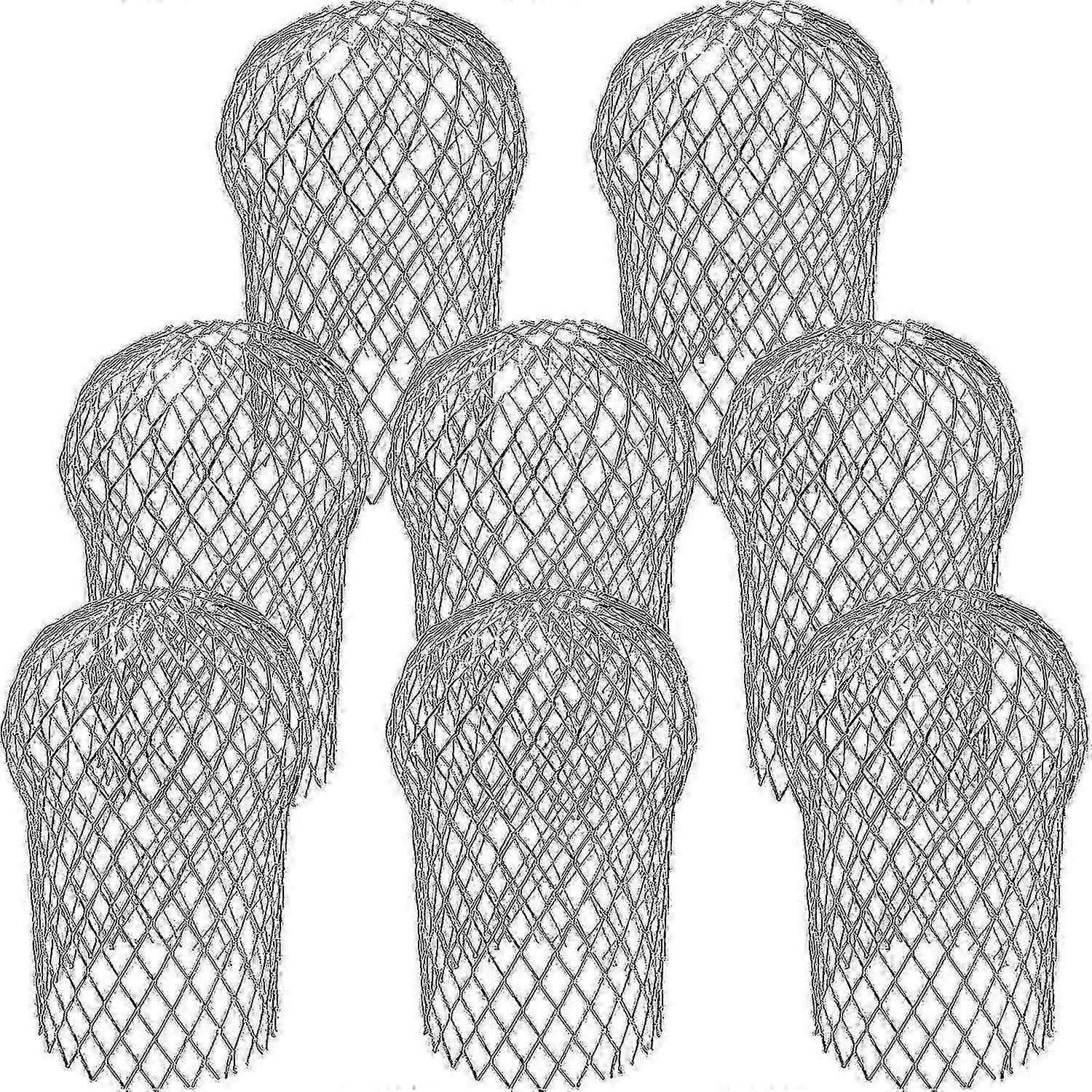 8 Pack Gutter Protectors Strainer for Downspout Leaf Prevention