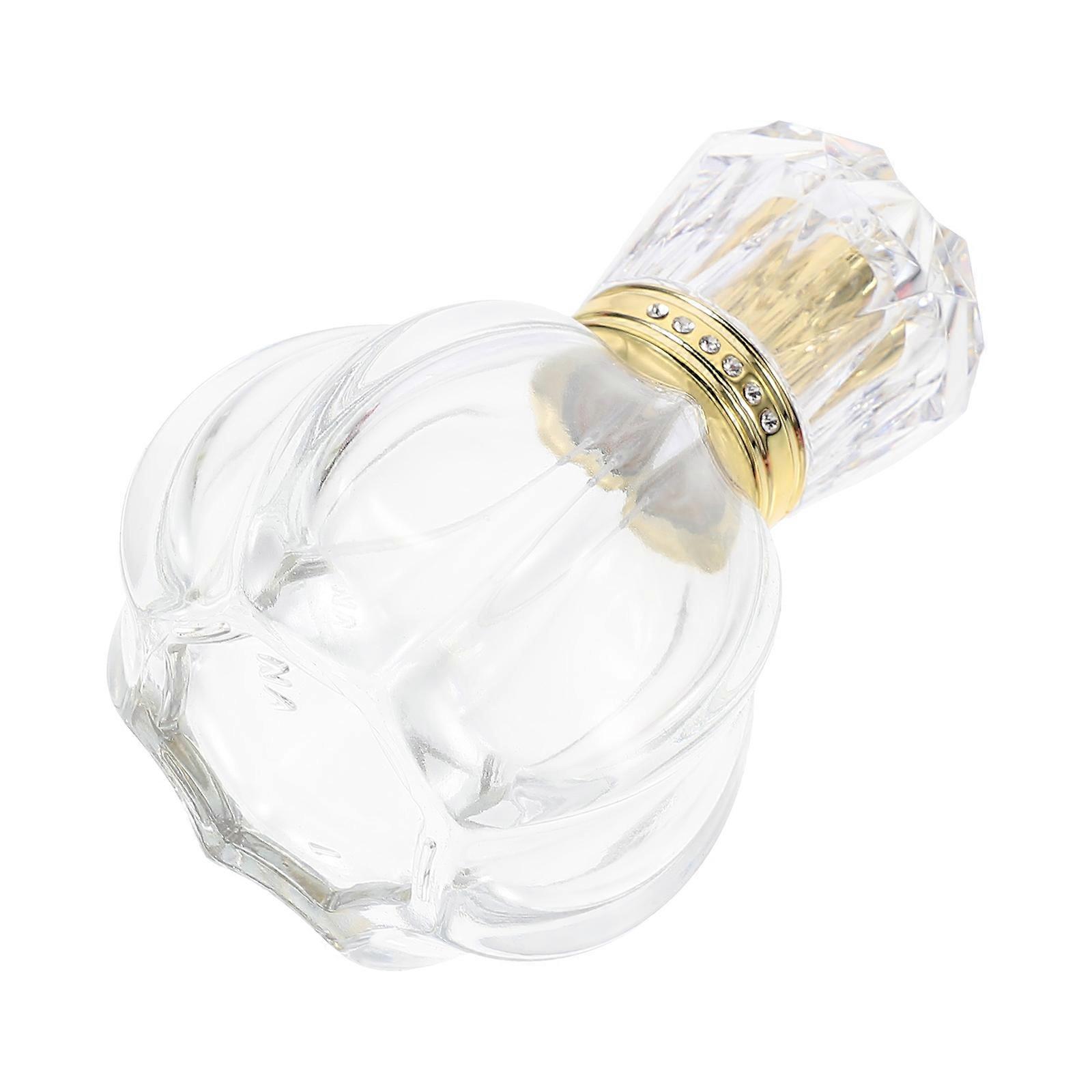 2st Crystal parfymflaskor Tomma påfyllningsbara hembordsdekorationsflaskor 50 ml