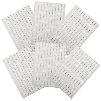 6 Feuilles Ongles Stand Autocollants Autocollants Ongles Double Face Faux Ongles Forme Autocollants Bouts D’ongles Autocollants