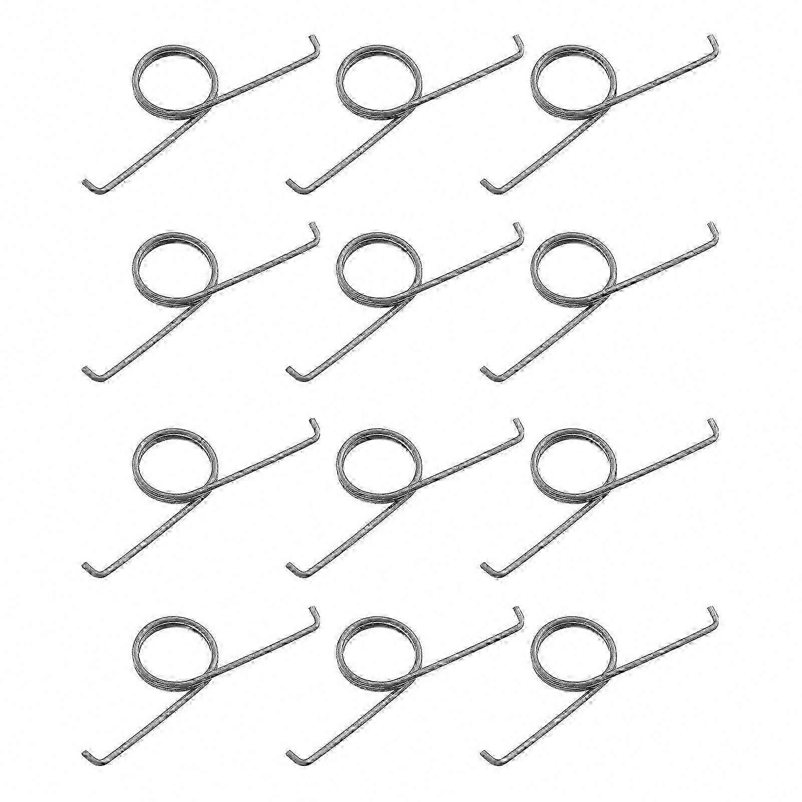 50 Pcs Silver Iron Trigger Button Replacement Springs for Game Controllers