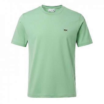 Lacoste Heren T-shirt met geborduurd logo van katoen