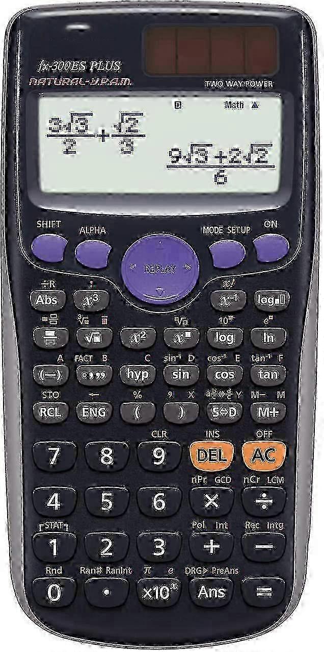 Fx-82es Plus vědecká kalkulačka pro školy černá