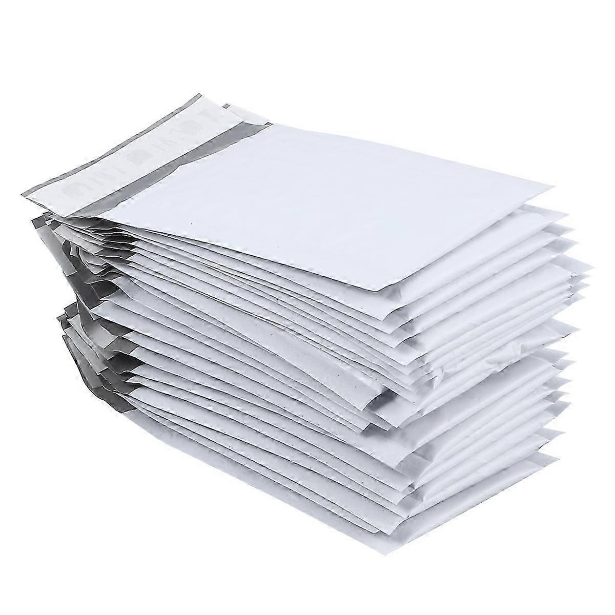 50pcs White Bubble Mailing Envelopes for Packaging