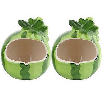 Kjæledyrhus Smådyrhus Kjøleevne 2 stk Tegneserie Vannmelon