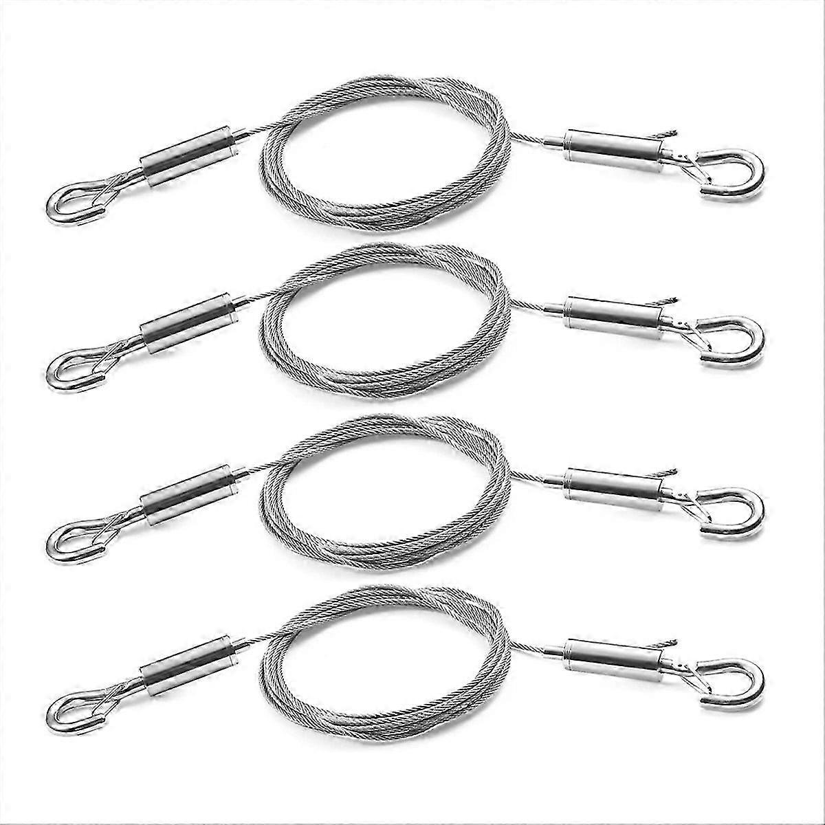 4Pcs Adjustable Picture Hanging Wire Kits Picture Frame Hanging Kit