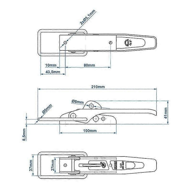 Trailer latch SPP ZB-01