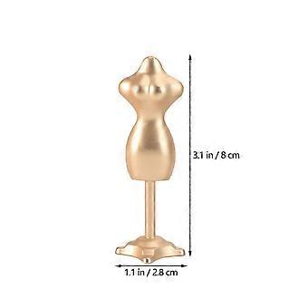 Mini Metal Model Mini Clothing Display Stand compatible with Decor 5Pcs